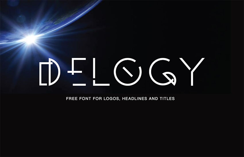 Delogy - Free Monogram Font